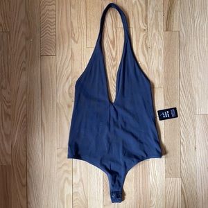 NWT Deep V Bodysuit